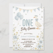 ワンガ間抜けースボーイファースト誕生日 招待状 (正面)