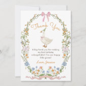 ワンガ間抜けース誕生日サンキューカード サンキューカード (正面)