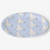 ワンガ間抜けース誕生日パーティー ペーパープレート (アングル)