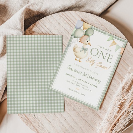 ワンガ間抜けース誕生日ファースト誕生日招待状 招待状