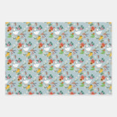 ワンガ間抜けース農家ガーデンテーマ ラッピングペーパーシート (正面)