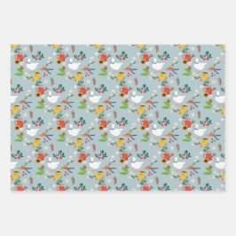 ワンガ間抜けース農家ガーデンテーマ ラッピングペーパーシート
