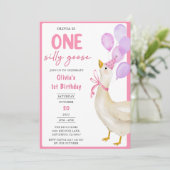 ワンガ間抜けース1日パーティの招待状 招待状 (スタンド正面)