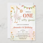 ワンガ間抜けース1日パーティの招待状 招待状 (正面)