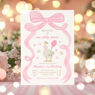 ワンガ間抜けース1st誕生日パーティー春誕生日 招待状