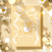 ワンガ間抜けース1st誕生日パーティー春誕生日 招待状