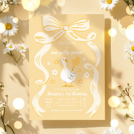 ワンガ間抜けース1st誕生日パーティー春誕生日 招待状