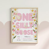 ワンガ間抜けース | ピンクのフローラガールズ1歳の誕生日 ポスター