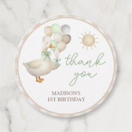 ワンガ間抜けース、ピンクギンガム、レトロメッセージカード フェイバータグ