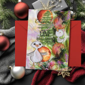 ワンガ間抜けース» 1回目の誕生日とクリスマスパーティー 招待状