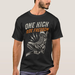 ワンキックライドフリーダムバイカーズ Tシャツ