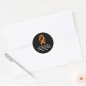 ワンキドニークラブ 健康啓発 & 地球環境保護 ラウンドシール (封筒)