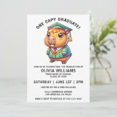 ワンキャピおもしろいー卒業生カピバラ卒業 招待状 (スタンド正面)