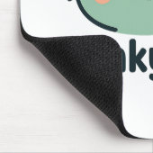 ワンキーズーキャットマウスパッド | デスクおもしろいアクセサリ マウスパッド (コーナー)