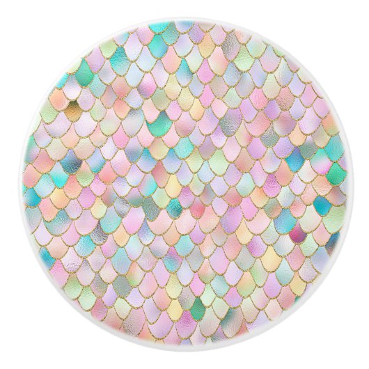 ワンキートレンディーレインボーガールメタルマーメイドはかりで測 セラミックノブ (正面)