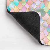 ワンキートレンディーレインボーガールメタルマーメイドはかりで測 マウスパッド (コーナー)