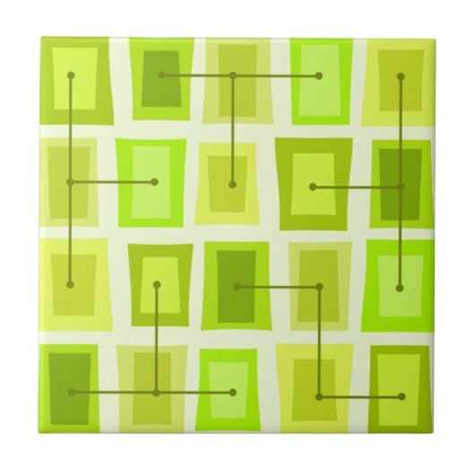 ワンキードアズスモールシャートリューズ タイル (正面)