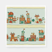 ワンキーハウス スタンダードランチョンナプキン (正面)