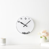 ワンキー時計2 ラウンド壁時計 (ホーム)