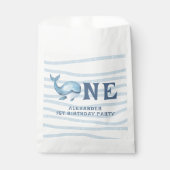 ワンクジラ海の下の最初の誕生日 フェイバーバッグ (正面)