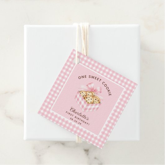 ワンクッ頭が切れるキーガールズファースト誕生日 フェイバータグ (インサイチュ)