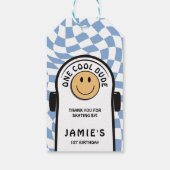 ワンクールデュードスケートボード１歳の誕生日ありがとう！ ギフトタグ (裏面)