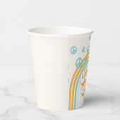 ワンクールレトロ少年1歳の誕生日 紙コップ (右)