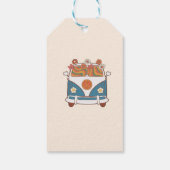 ワングルービーレトロレインボー1st誕生日 ギフトタグ (裏面)