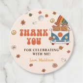 ワングルービーレトロレインボー1st誕生日 フェイバータグ (正面)