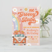 ワングルーヴィベビー誕生日パーティー 招待状 (スタンド正面)