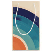 ワングルーヴィーバーベレトロデイジー1st誕生日 スモールペーパーバッグ (裏面)