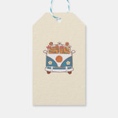 ワングルーヴィーバーベレトロレインボー1st誕生日 ギフトタグ (裏面)