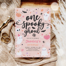 ワングール不気味かわいいハロウィーン幽霊1歳の誕生日