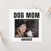 ワンコママのためのオーダーフォトカード カード (正面/裏面インサイチュ)