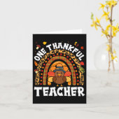 ワンサンクタンクサンクスギビングレインボーF カード (黄色い花)