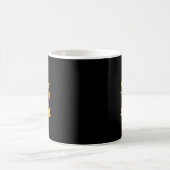 ワンサンクフルママ秋秋母サンクスギビング コーヒーマグカップ (中央)