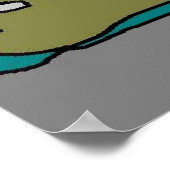 ワンサンバーンド足 ポスター (角)