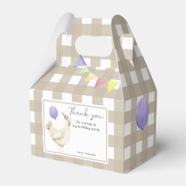 ワンシックの最初の誕生日ありがとう フェイバーボックス