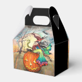 ワンジャイアントパンプキンウィッチハローウィンパーティのビーフボックス フェイバーボックス (裏面サイド)