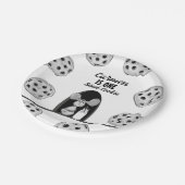 ワンスイートクッキーマウスファースト誕生日 ペーパープレート (アングル)