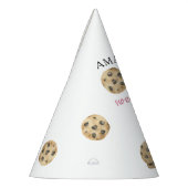 ワンスイートクッキー&ミルクガールファースト誕生日 パーティーハット (左)