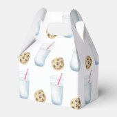 ワンスイートクッキー&ミルクガールファースト誕生日 フェイバーボックス (正面サイド)