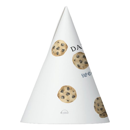 ワンスイートクッキー&ミルクファースト誕生日 パーティーハット (左)