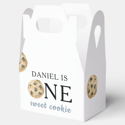 ワンスイートクッキー&ミルクファースト誕生日 フェイバーボックス (オープン)