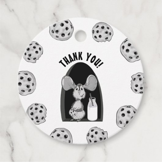 ワンスイートクッキー&ミルク誕生日 フェイバータグ (正面)