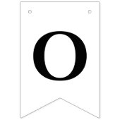 ワンスイートピーチ最初の誕生日パーティー バンティングフラッグ (第1の旗)