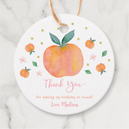 ワンスイートピーチ誕生日 フェイバータグ