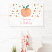 ワンスイートピーチ誕生日 横断幕 (インサイチュ)