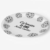 ワンスイートミルクアンドクッキー誕生日 ペーパープレート (アングル)