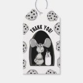 ワンスウィートクッキーマウス誕生日 ギフトタグ (正面)